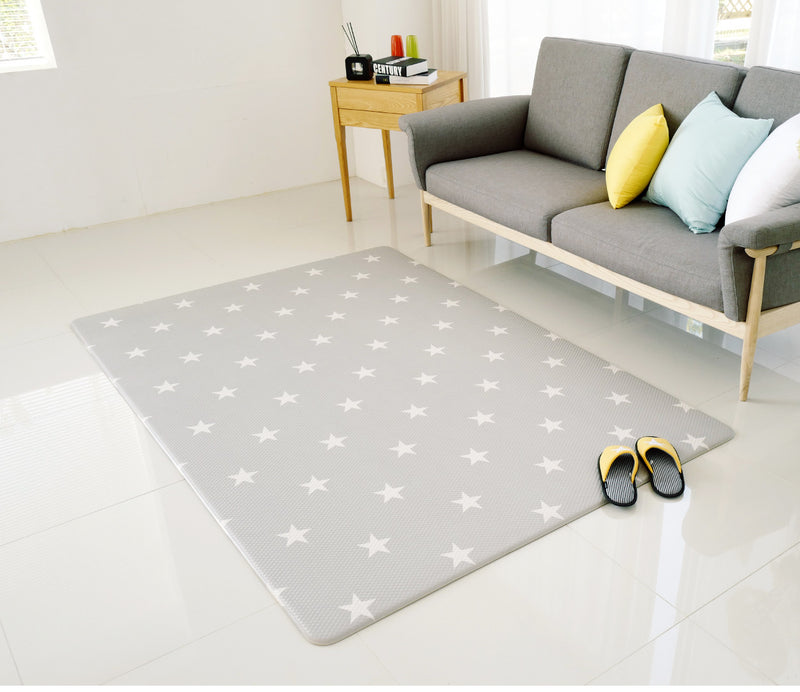 Grandreve(Star) Playmat - White&Grey