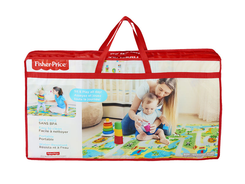 Fisher-Price Portable Folding Mat Extra Large  (ROAD)